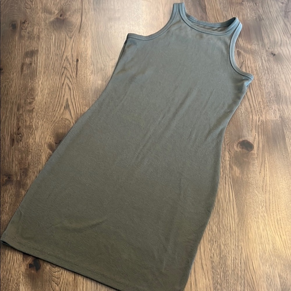 SO Women's Olive Green Tank Dress XS